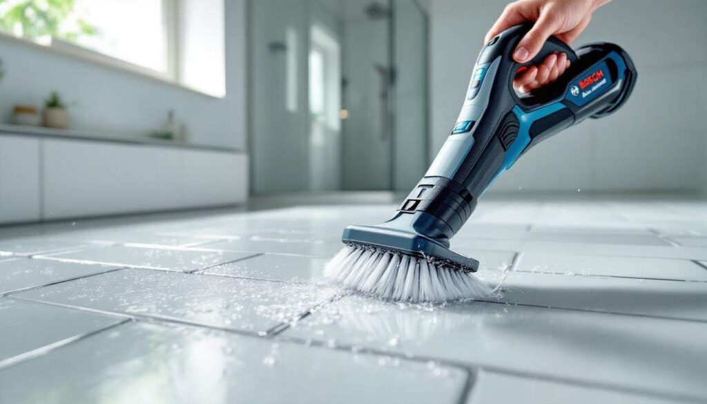 Bosch-Akku-Bürste für Fugen, Bad, Küche: Dieser Mini-Schrubber macht beim Putzen so richtig ernst